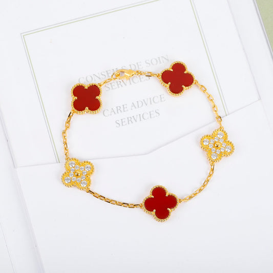 VCA Diamond Clover Bracelet