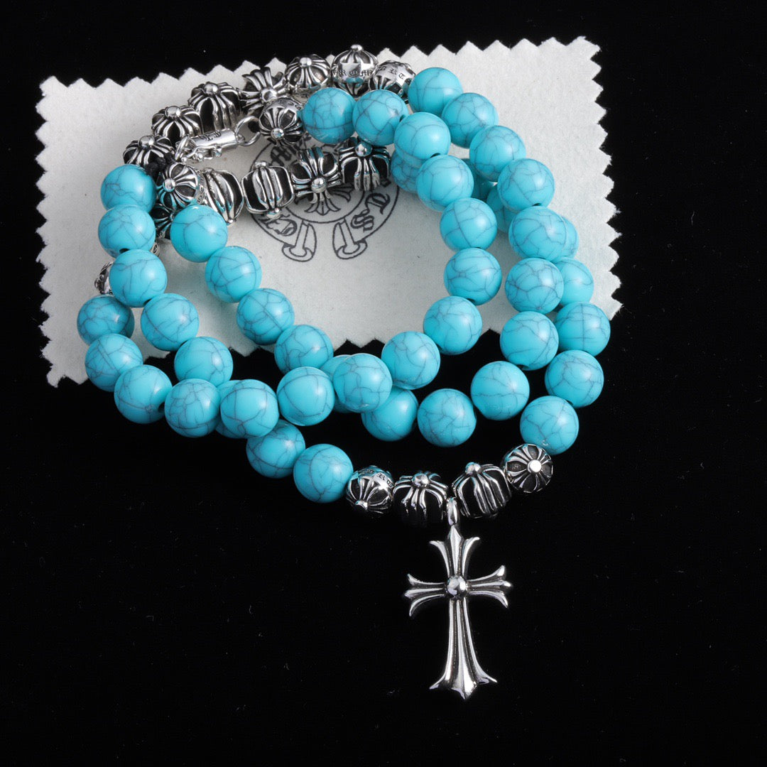 Chrome Hearts Bead Necklace