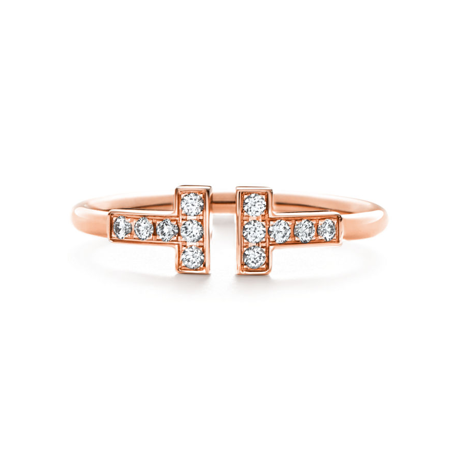 Tiffany T Diamond Wire Ring